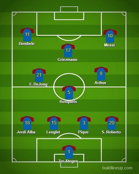 When defending, Griezmann would drop deep in a central role to become the first line of defense